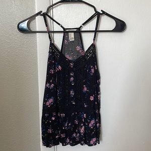Forever 21 floral tank